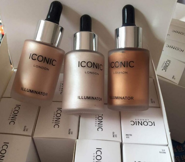 New ICONIC london six-color multi-purpose dropper high gloss liquid foundation high gloss brightening repair fluid
